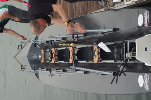 Bateau d'aviron de course - RS 4 - Rowing Sport  boats - quatre de couple / avec barreur