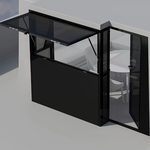 Porte pour yacht - Serenity - parema - pour bateau / vitrée / en aluminium