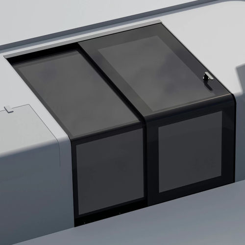 Porte pour yacht - Sleek - parema - pour bateau / coulissante / vitrée