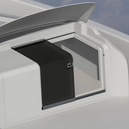Porte pour yacht - Sailor - parema - pour bateau / coulissante / courbée