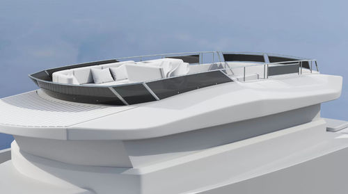 Pare-brise pour bateau - Blue - parema