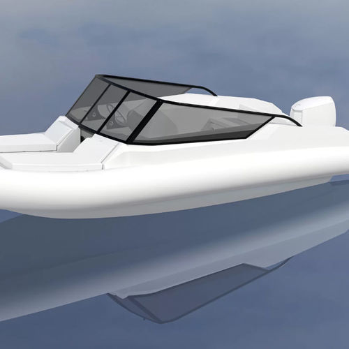 Pare-brise pour bateau - Rider - parema