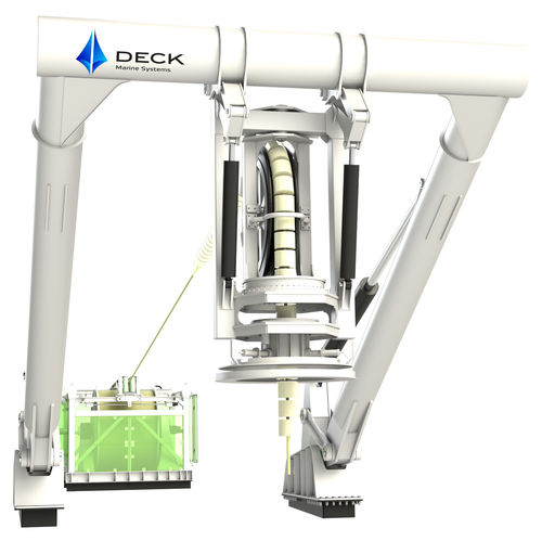 Système de lancement et rattrapage pour ROV - DECK Marine Systems OÜ