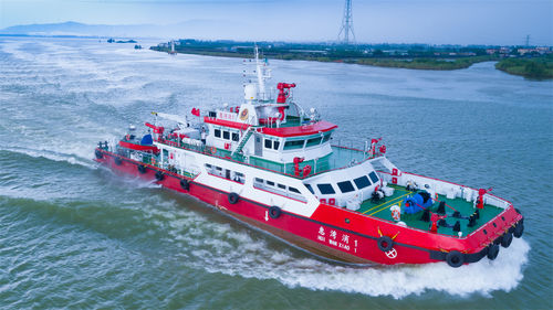 Navire pompier catamaran - 46 - JIANGLONG SHIPBUILDING CO., LTD. - en aluminium / en acier