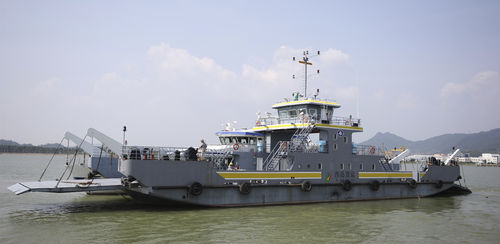 Car-ferry Ro-Pax - 41.5 - JIANGLONG SHIPBUILDING CO., LTD. - catamaran / en acier
