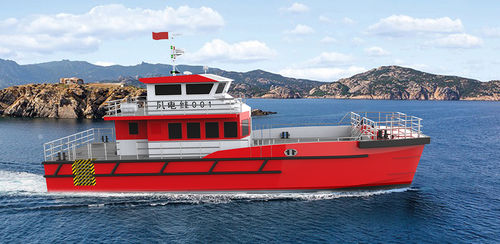 Bateau de service pour parc éolien - 24.5 - JIANGLONG SHIPBUILDING CO., LTD. - catamaran / en aluminium