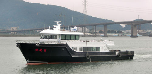 Navire de pêche professionnelle chalutier - 41.3 - JIANGLONG SHIPBUILDING CO., LTD. - en fibre de verre / en acier