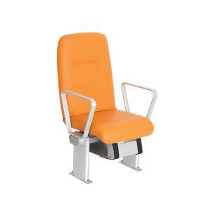 Siège pour navire à passagers - MOLAT - MK Seats GmbH - avec accoudoirs / à dossier haut / 1 place