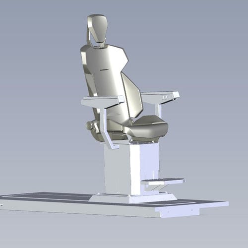 Siège pilote - Scorpius XXL VDE - MK Seats GmbH - pour yacht / avec accoudoirs / ajustable