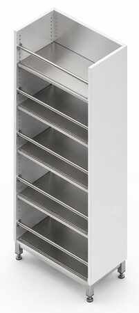 Armoire pour navire - MK Seats GmbH - en acier inoxydable / sur mesure