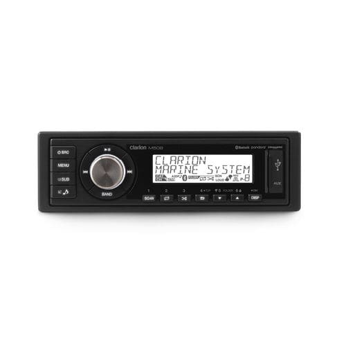 Lecteur audio marin AM - M508 - Clarion Marine - FM / MP3 / USB