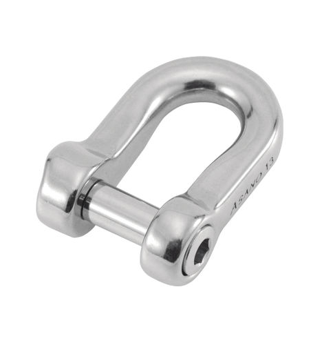 Manille pour navire droite - AK1825 series - ASANO GLOBAL CO. LTD. - d'assemblage / en inox