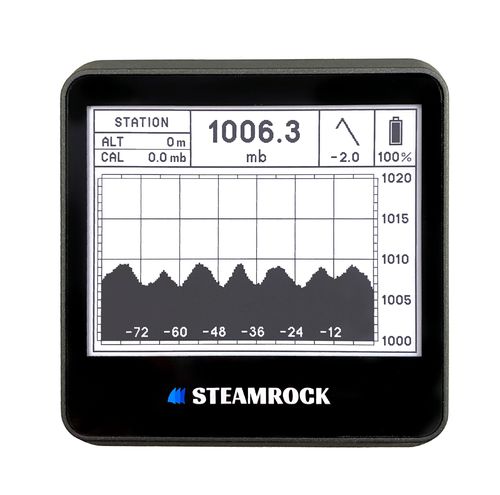 Barographe numérique - Dark Gray - Steamrock