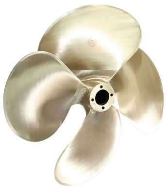 Hélice pour bateau - KCA series - Grand Propeller Co., Ltd. - à pas fixe / ligne d'arbre / 3 pales