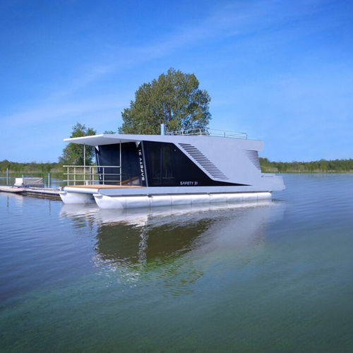 Bateau maison catamaran - Catamarans-HT - in-bord