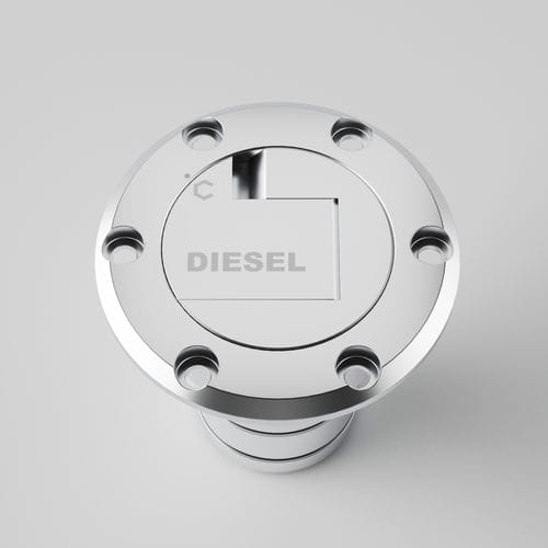 Nable à fermoir - F 3800 - I-Carbon - en inox / en aluminium