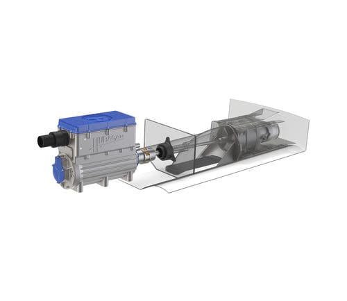 Moteur in-bord hydrojet - e-Jet T122 - Huracan Marine - de propulsion / électrique / plaisance