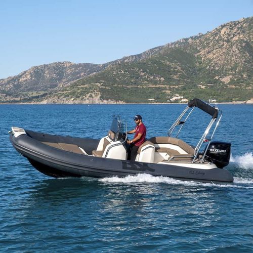 Bateau pneumatique hors-bord - 62 - BSC COLZANI srl - semi-rigide / open / à console latérale