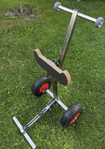 Chariot de transport - Trusteel, SIA - pour moteur hors-bord
