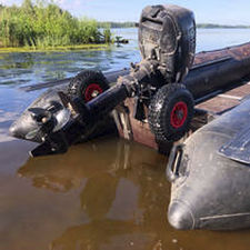 Roue de mise à l'eau pour bateau - LW - Trusteel, SIA