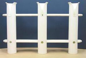 Porte-canne pour bateau - 256-03361-00 - Groundhog Marine Industrial CO., LTD - multiple / en plastique / blanc