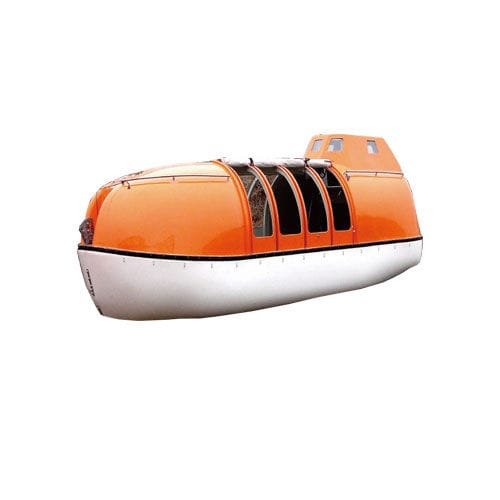 Canot de sauvetage partiellement fermé - LY70P - Zhenjiang Longyear Marine Equipment Co.,Ltd - pour navire