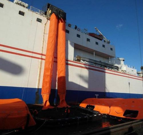 Système d'évacuation maritime pour navire - LMES-VP series - Zhenjiang Longyear Marine Equipment Co.,Ltd