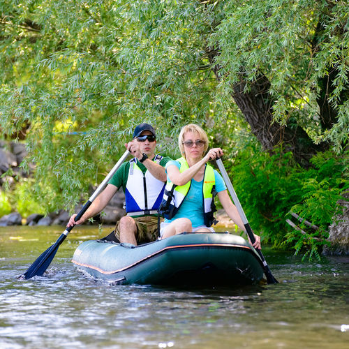 Canoë gonflable - KM-330C - KOLIBRI - multiusage / 2 places / vert