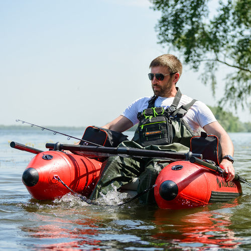 Canot pneumatique à rames pour la pêche - K-180F - KOLIBRI - en PVC