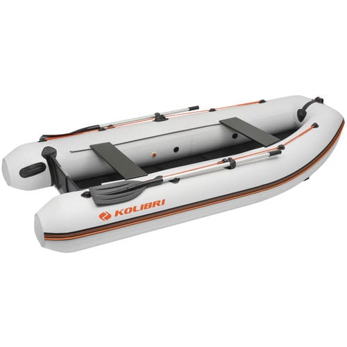 Bateau pneumatique hors-bord - KM-330DL - KOLIBRI - stern-drive / essence / pliable
