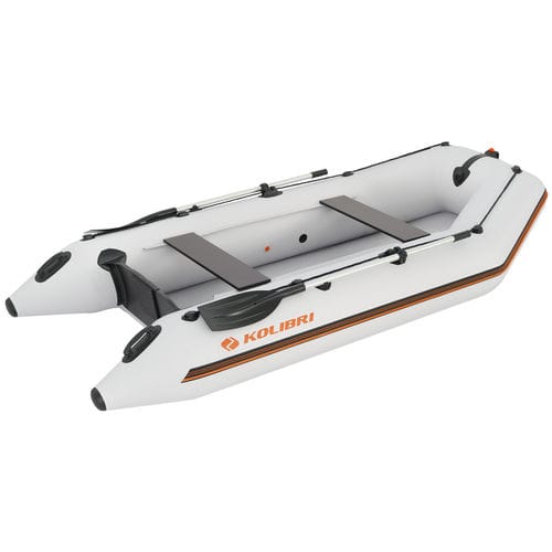 Bateau pneumatique hors-bord - KM-330 - KOLIBRI - open / max. 4 personnes / plancher gonflable