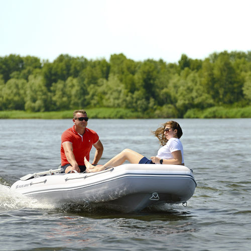 Bateau pneumatique stern-drive - KM-300DXL - KOLIBRI - essence / open / multiusage