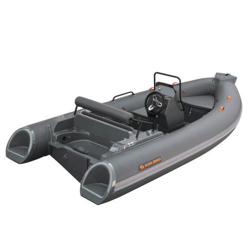 Bateau pneumatique hors-bord - W430UT - KOLIBRI - RIB / open / à console latérale