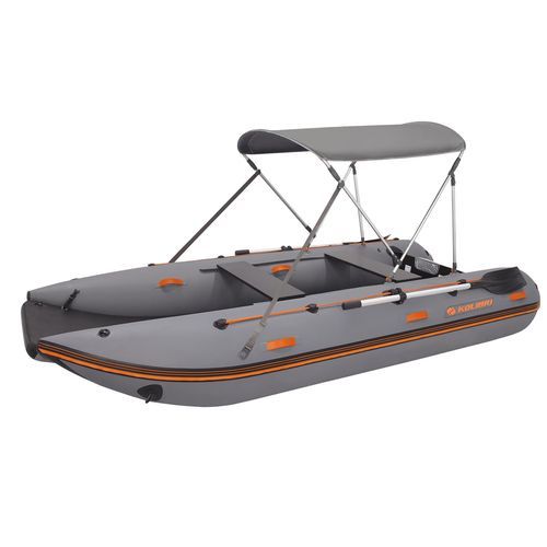 Bimini top pour catamaran - 33.111.0 - KOLIBRI - pour poste de barre / blanc / multicolore
