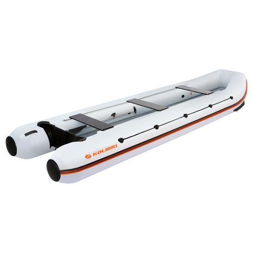Canoë gonflable - KM-460C v2 - KOLIBRI - multiusage / 5 places / blanc