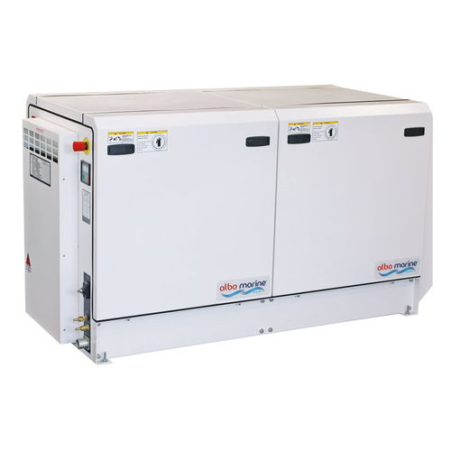 Groupe électrogène diesel - TS 343 - Albosan Makina - pour bateau / 50 Hz / insonorisé