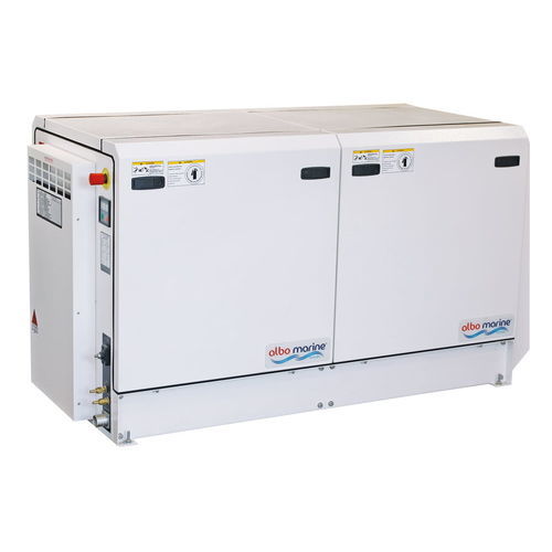 Groupe électrogène diesel - TS 330 - Albosan Makina - pour bateau / 50 Hz / insonorisé