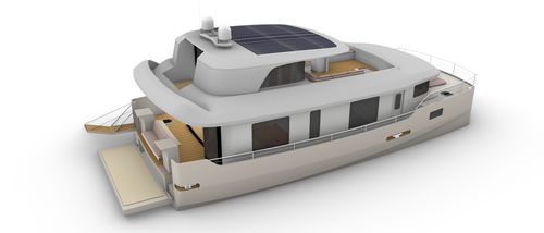 Motor-yacht catamaran - 52 Penthouse - Maison Marine Yachts - de croisière / avec timonerie / 3 cabines