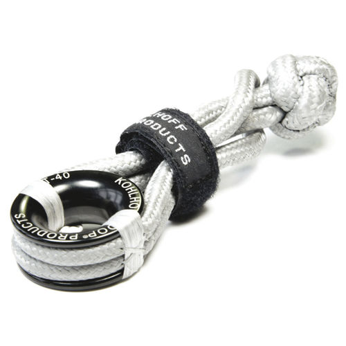 Manille textile pour voilier - L-RTH-40	 - LOOP Products - avec anneau de friction