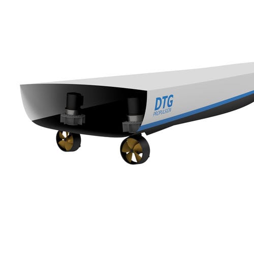 Propulseur azimutal - DA-0075..DA-2400 - DTG Propulsion BV - externe / pour bateau