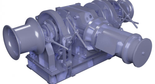 Guindeau électrique - GMB-N - United Marine Suppliers Co., LTD. (UMS) - pour navire / horizontal / sur le pont