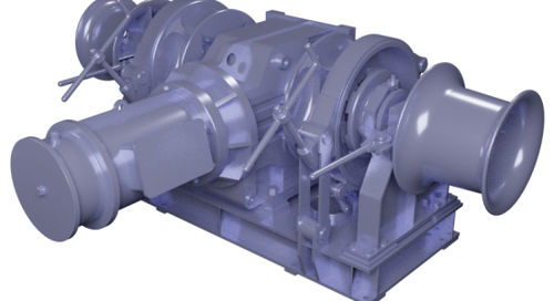 Guindeau électrique - GMB-ND - United Marine Suppliers Co., LTD. (UMS) - pour navire / horizontal / sur le pont