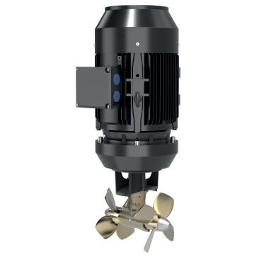 Propulseur azimutal - QSA 400-300 - QS SEAMASTER - à tunnel / pour bateau / AC