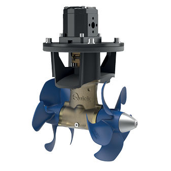 Propulseur azimutal - QSH 220-250 - QS SEAMASTER - à tunnel / pour bateau / hydraulique