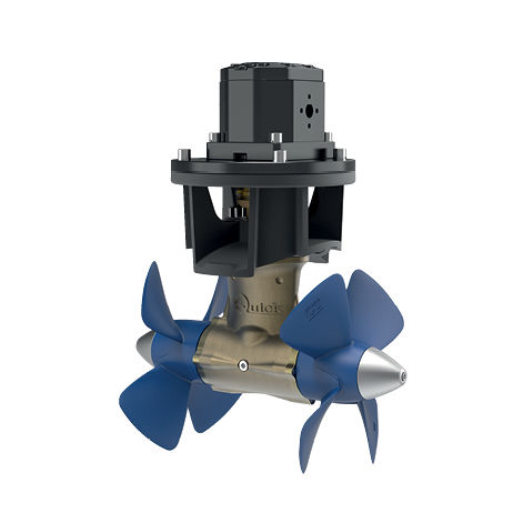 Propulseur azimutal - QSH 300-300 - QS SEAMASTER - à tunnel / pour bateau / hydraulique