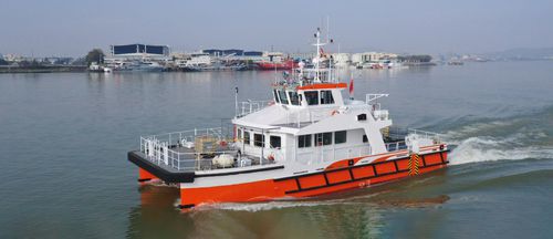 Bateau de transport de personnel - CTV-20 - Julong Technology Co.,Ltd. - catamaran / hors-bord