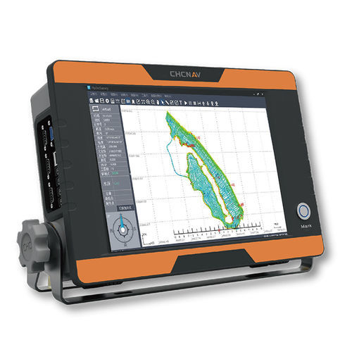 Écho-sondeur pour études hydrographiques - D390  - CHC Navigation - mono-fréquence / avec écran tactile / IP66