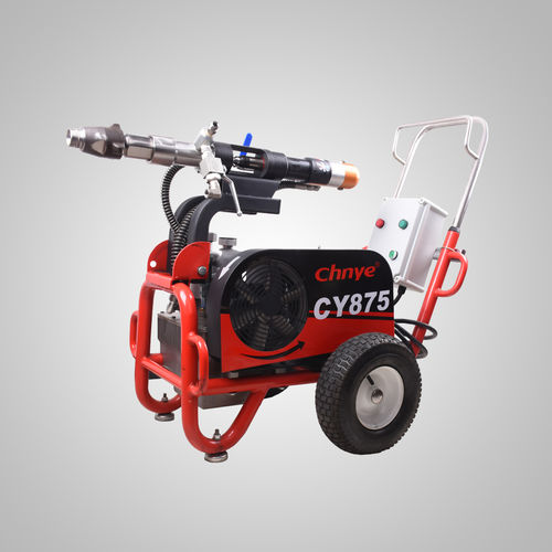 Machine de projection mobile - CY875 - Jiangsu Chnye Tools Co., Ltd. - pour chantier naval