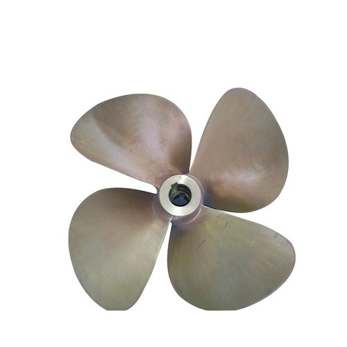 Hélice pour bateau - Wuhan Laoleilvwan Marine Technology Co., Ltd. - à pas fixe / ligne d'arbre / 4 pales