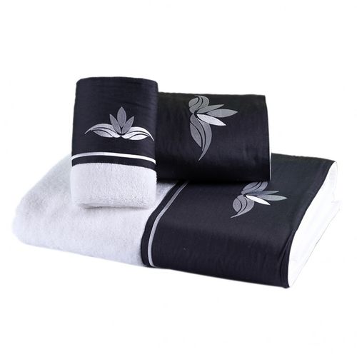 Serviette pour bateau - ANTRACITE LOTUS - Aeris Design Tekstil Pazarlama ve Tic. Ltd. Sti.